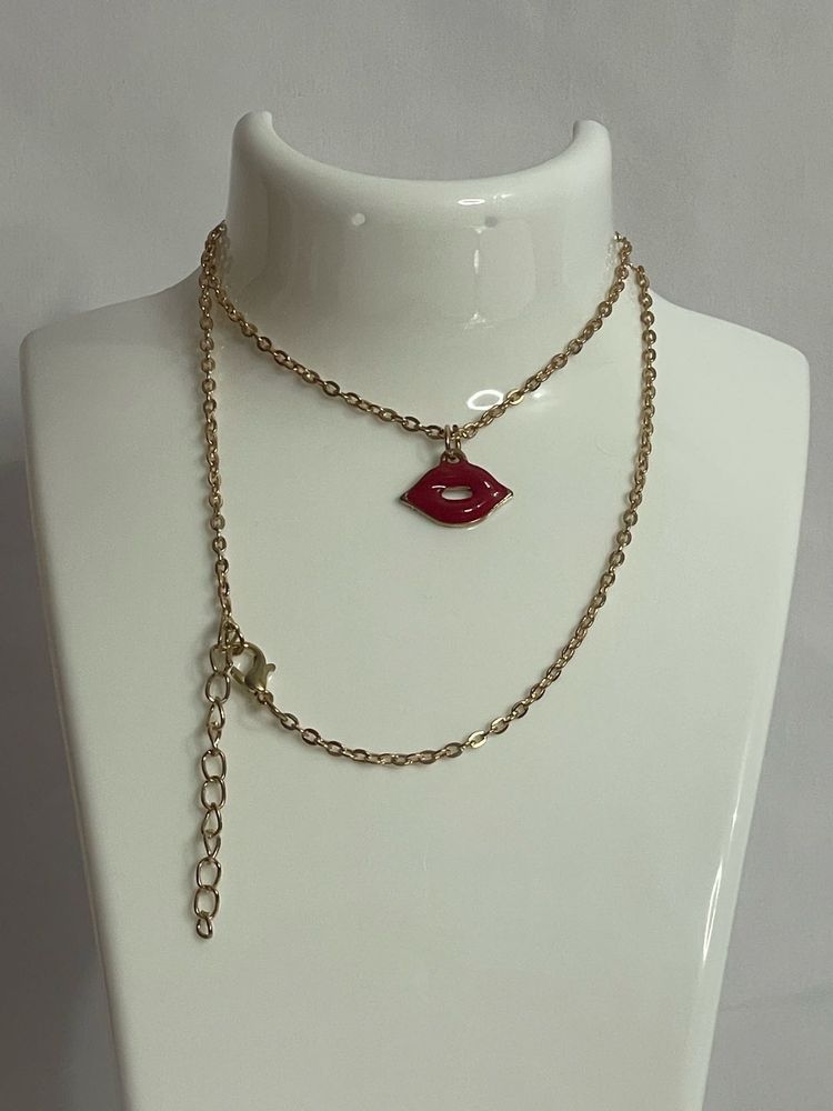 cute Red bold Lips pendant