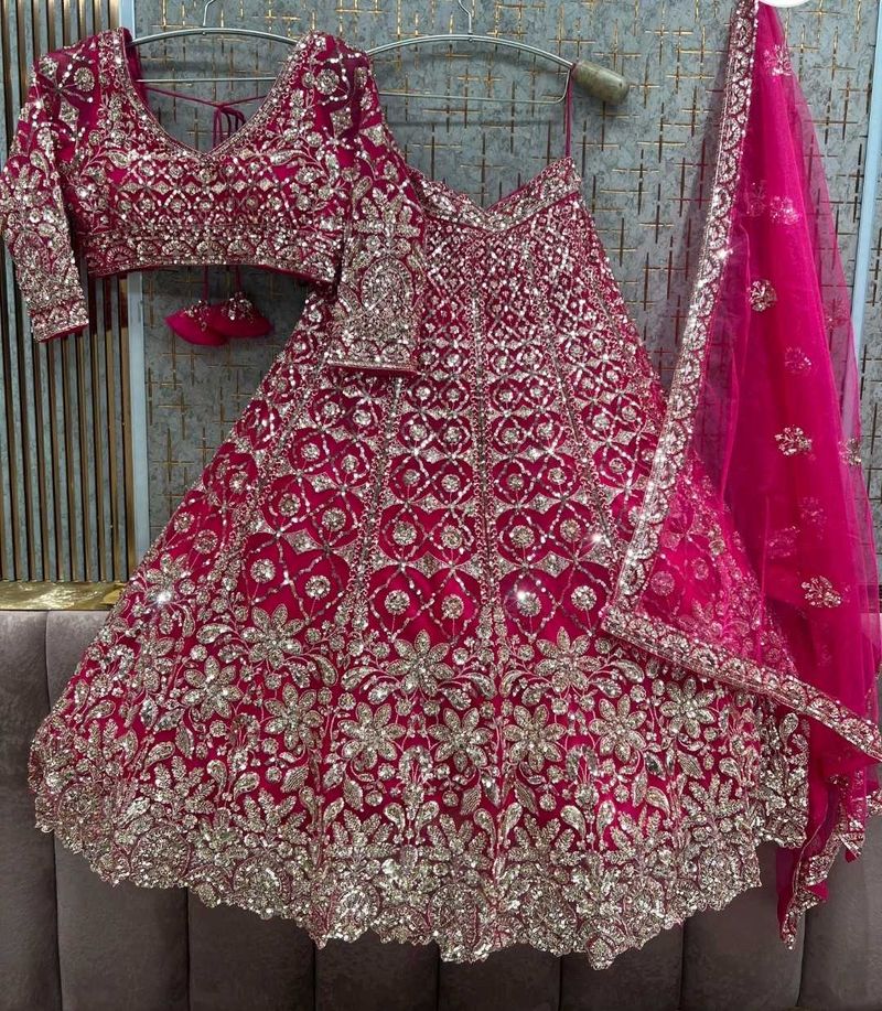 Stunning Embellished Lehenga Choli Set