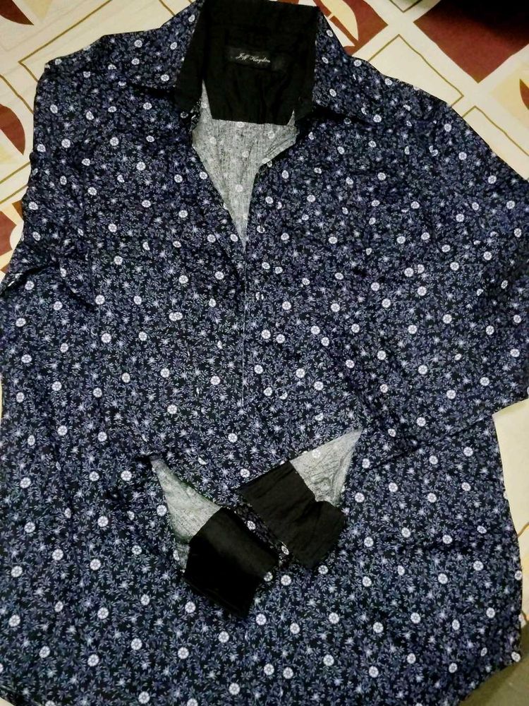 wedding party special Men's floral printed Shirt