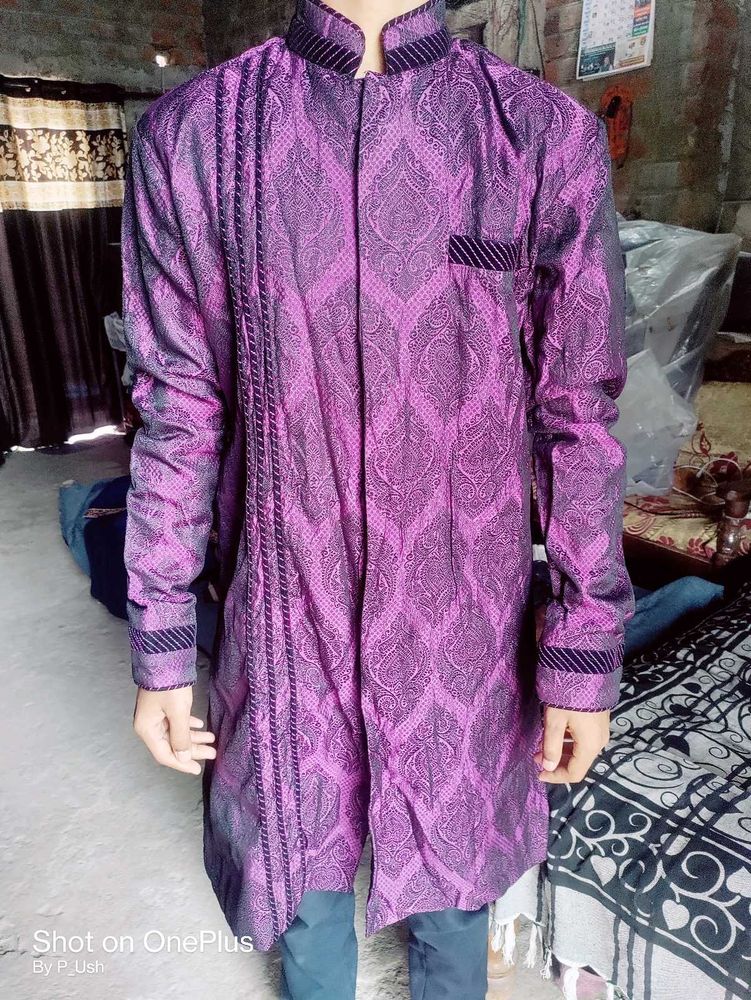 🟣 FLASH SALE | Purple Men’s Ethnic Kurta 🟣