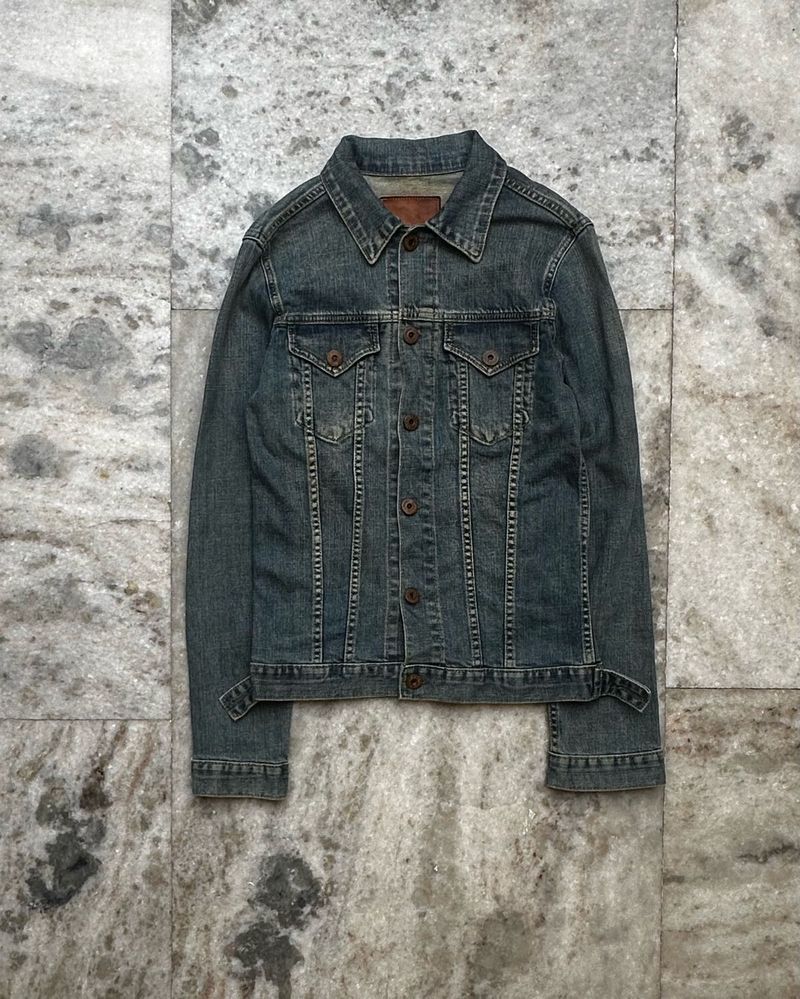 Vintage Y2K Digreen Denim Trucker Jacket