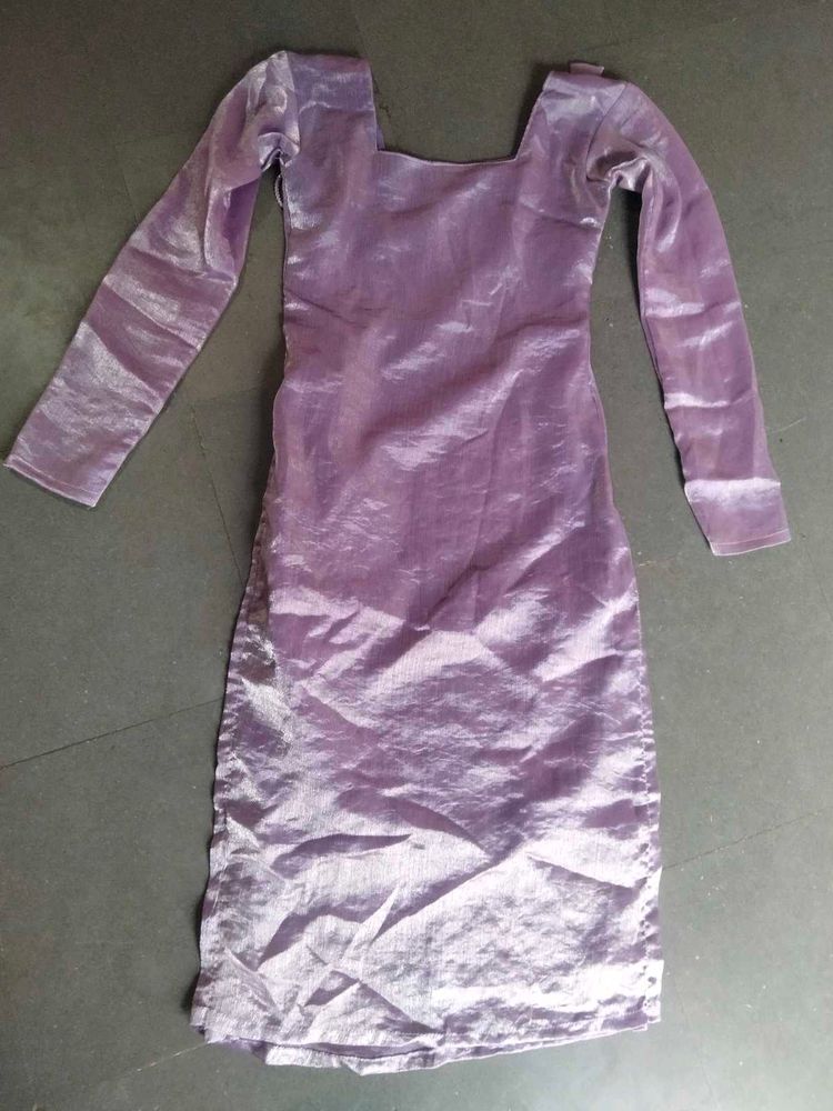 Elegant Purple Kurta