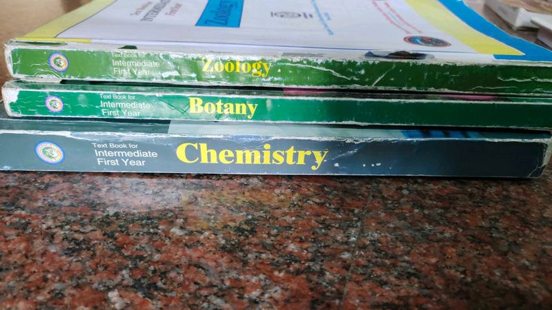 Intermediate First Year Botany, Zoology, chemistry