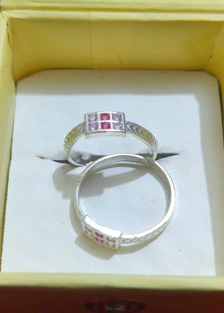 toe rings pure silver