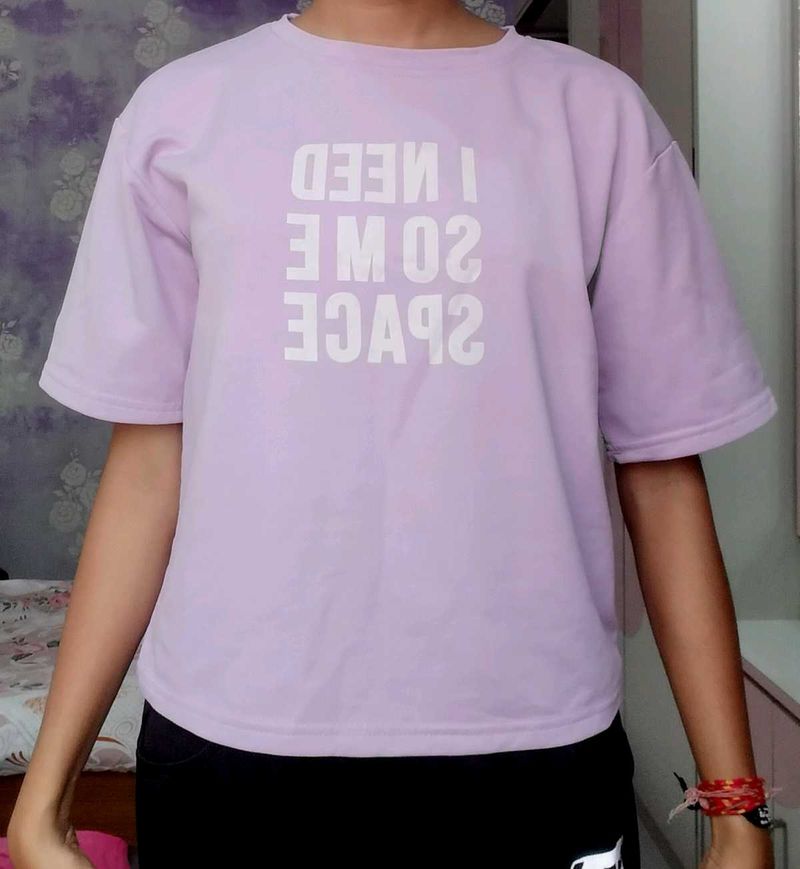 Graphic Print Oversized T-Shirt