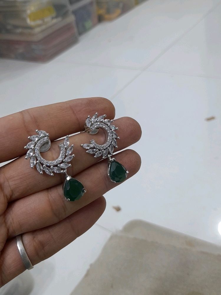 Ad Diamond 💎 Earring ( Fresh Stock)