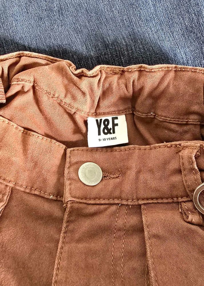 Cargo Brown Boys Pant