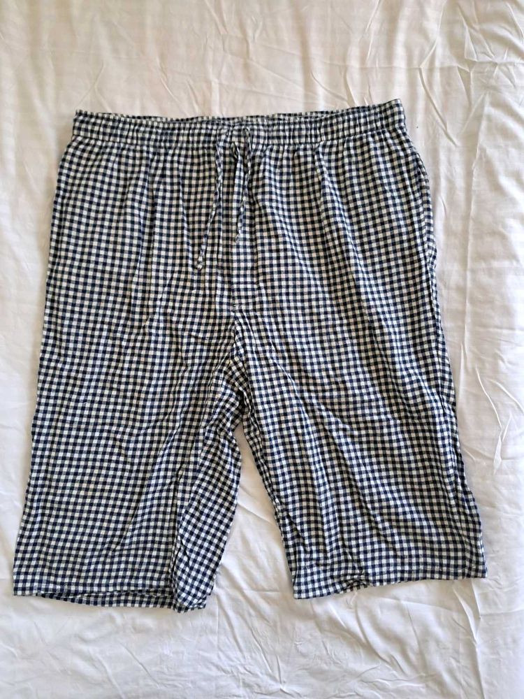 Classic Gingham Print Shorts