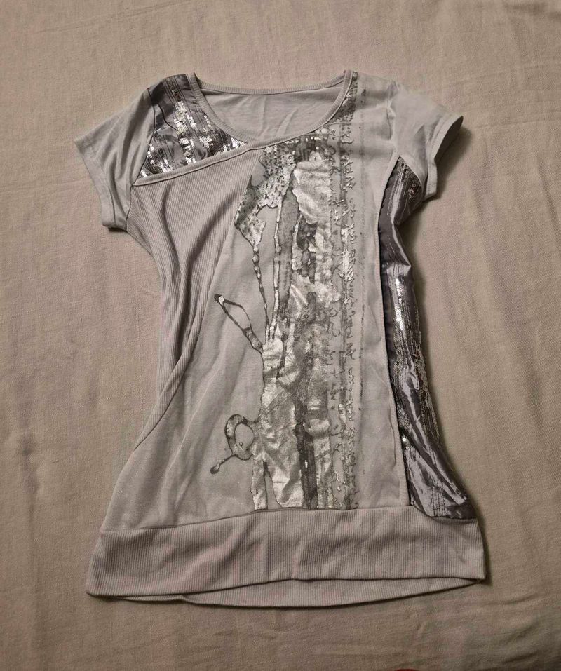 y2k cybercore bedazzled top