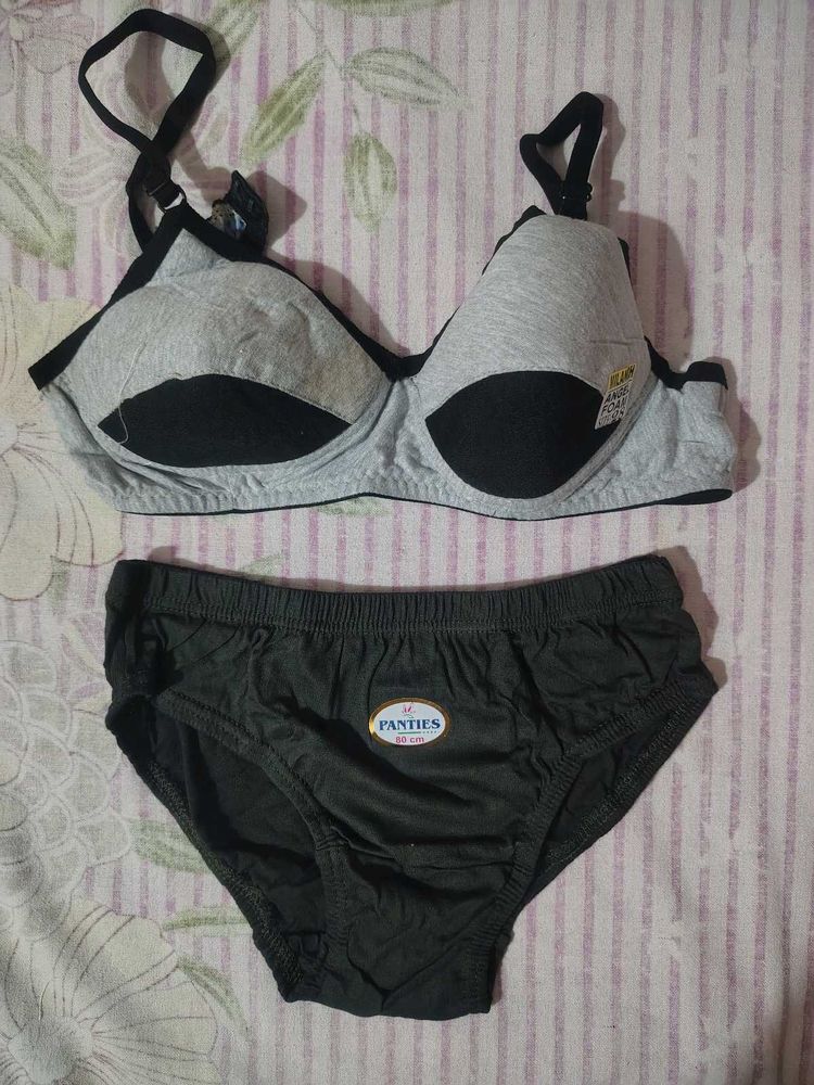 Comfortable Bra and Panty 80cm. Set