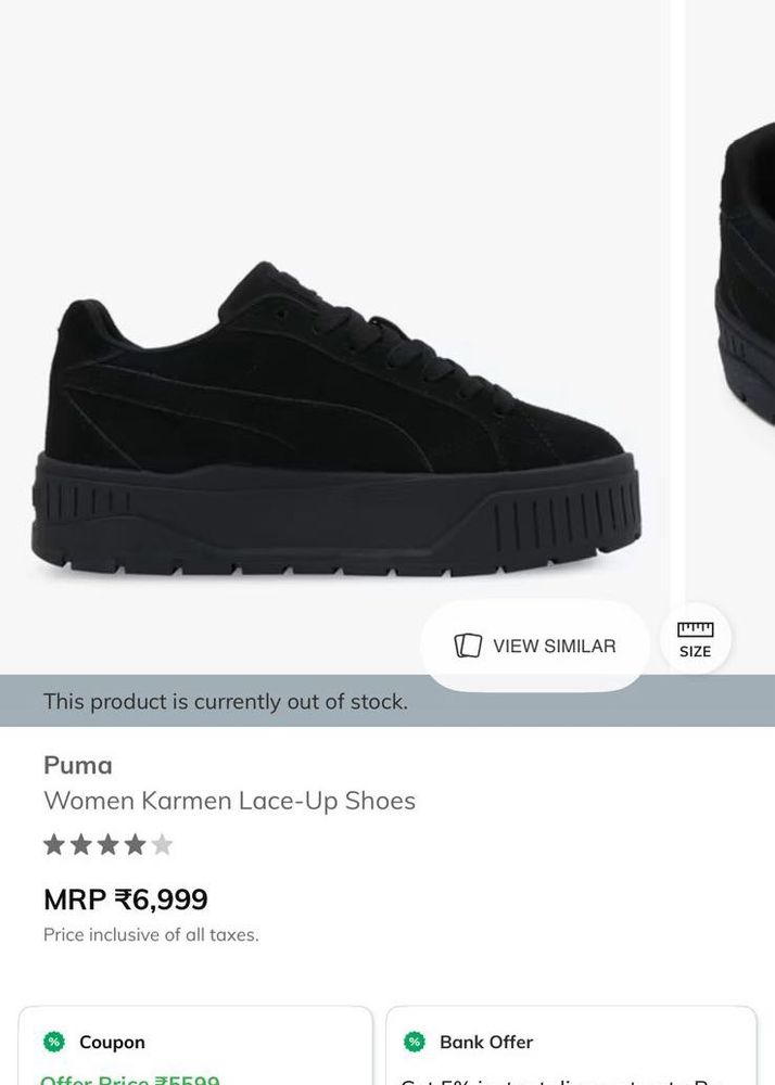 Puma Karmen Lace-Up Sneakers