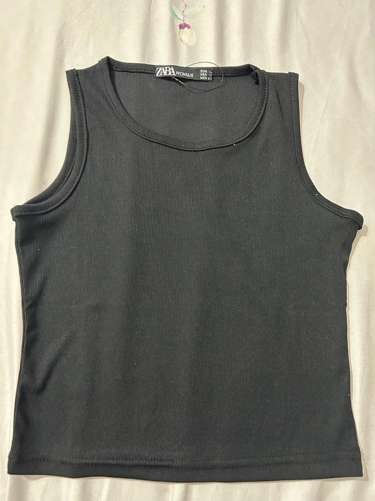 Zara Black Tank Top