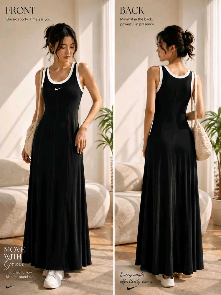 black dress