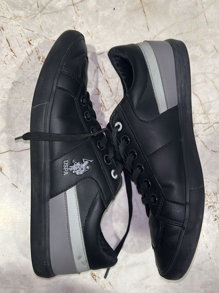 US POLO Original Black Shoes