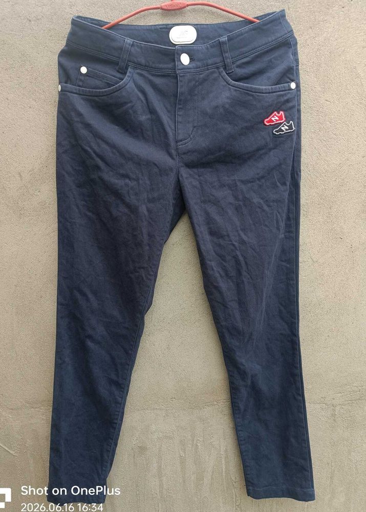 Brand is NEW BALANCE OG Classic Navy Blue Trousers