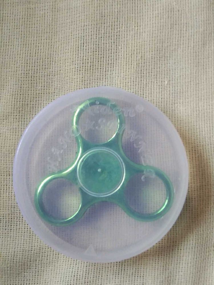 Green Fidget Spinner Toy