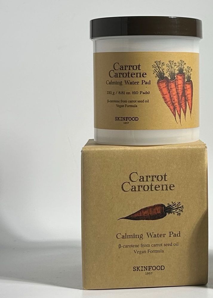 SKINFOOD Carrot Carotene Calming Water Pad