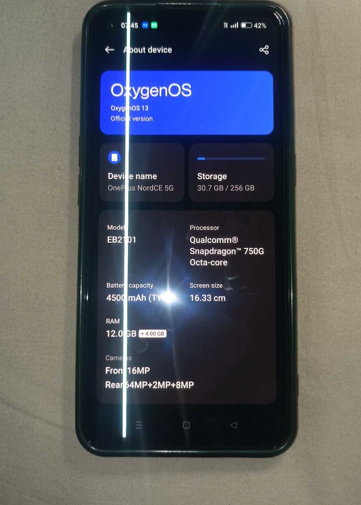 OnePlus Nord CE 5G Mobile Phone