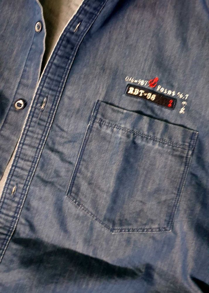 Classic Denim Shirt xL