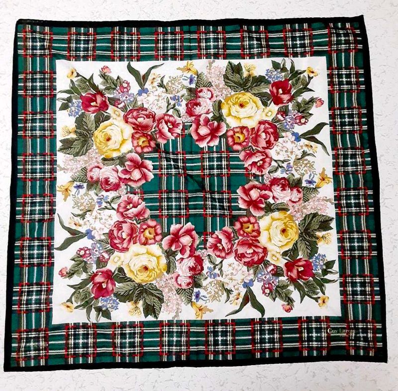 Vintage Beverly hills polo club handkerchief