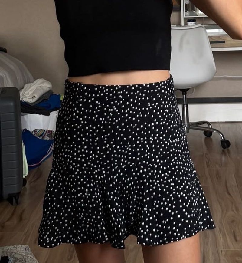Chic Polka Dot Skirt