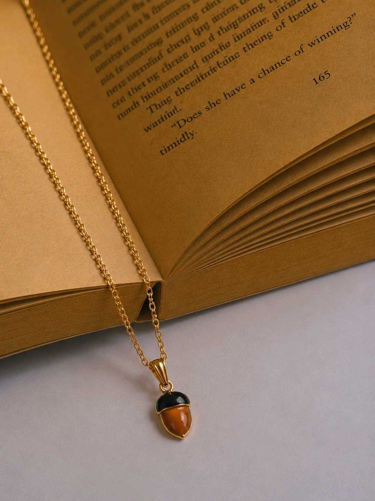 Acorn Pendant Necklace