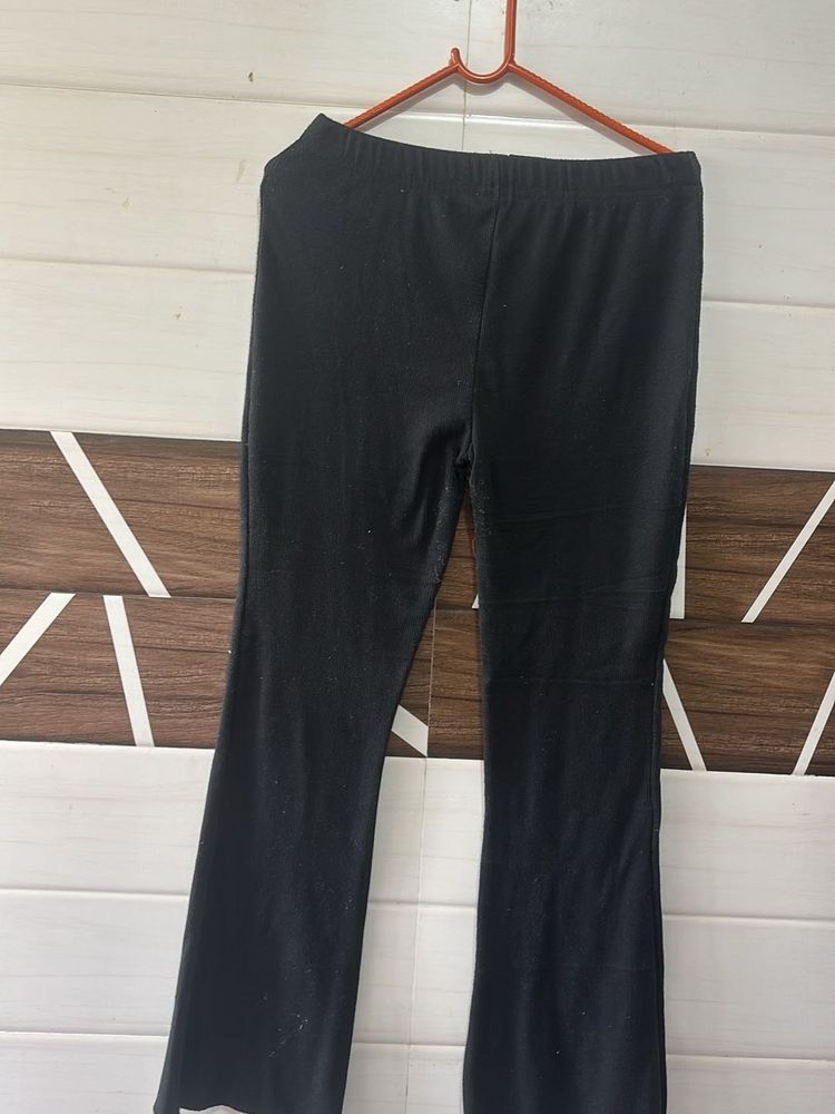 Classic Black Flared Pants