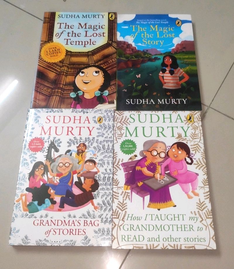 Sudha Murthy 4 Story Books Set