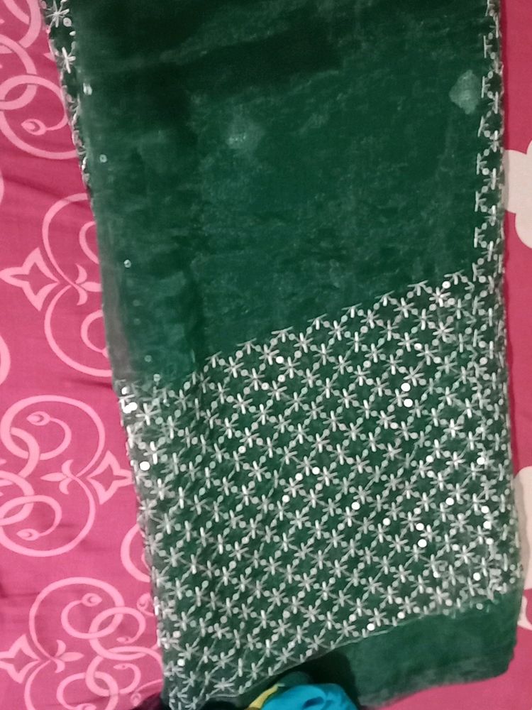 Brand New Light Weight Organza Saree