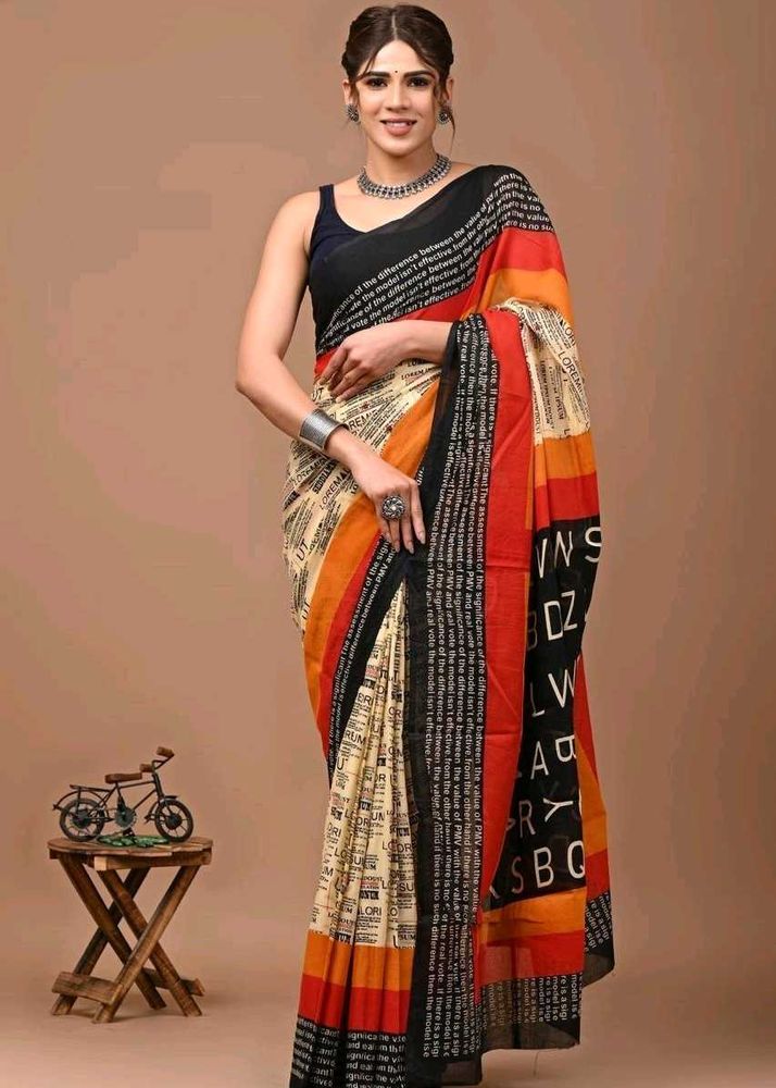 cotton saree 2 set