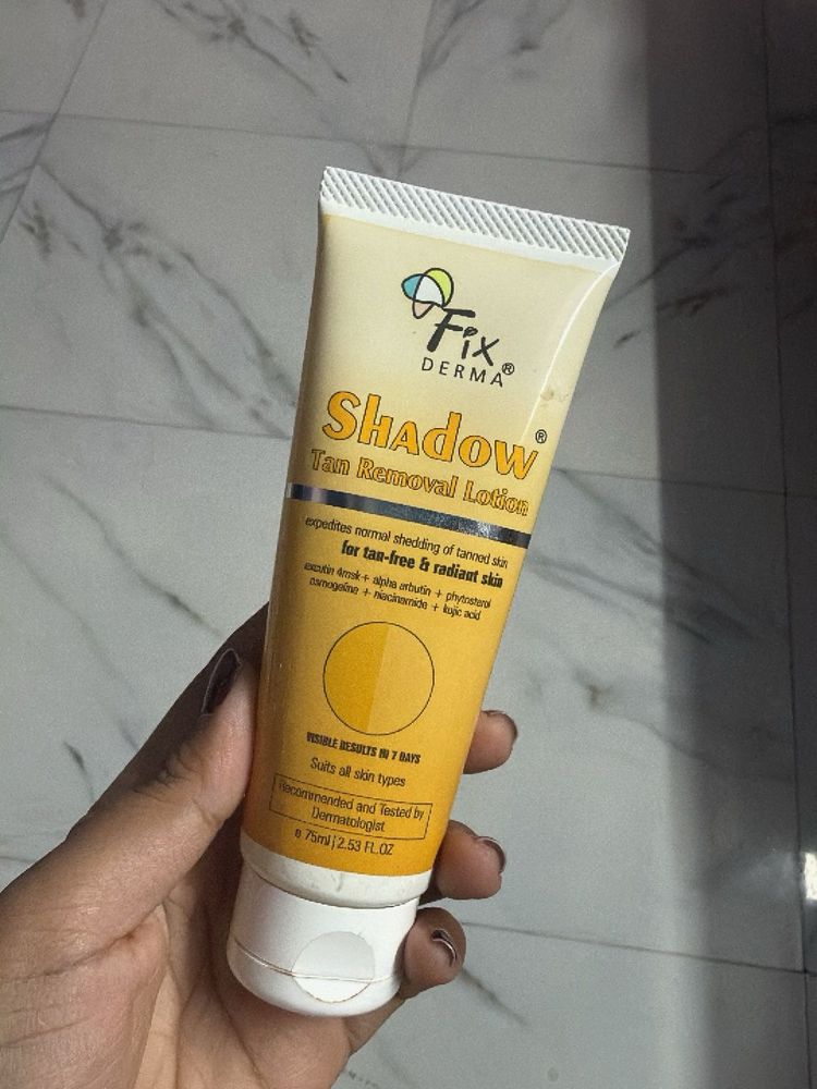 fix derma tan removal lotion body