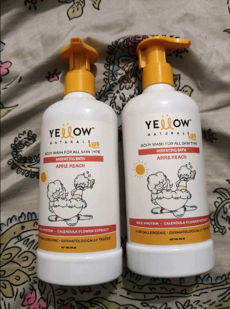 pack of 2, Kids Hydrating Bath Body Wash