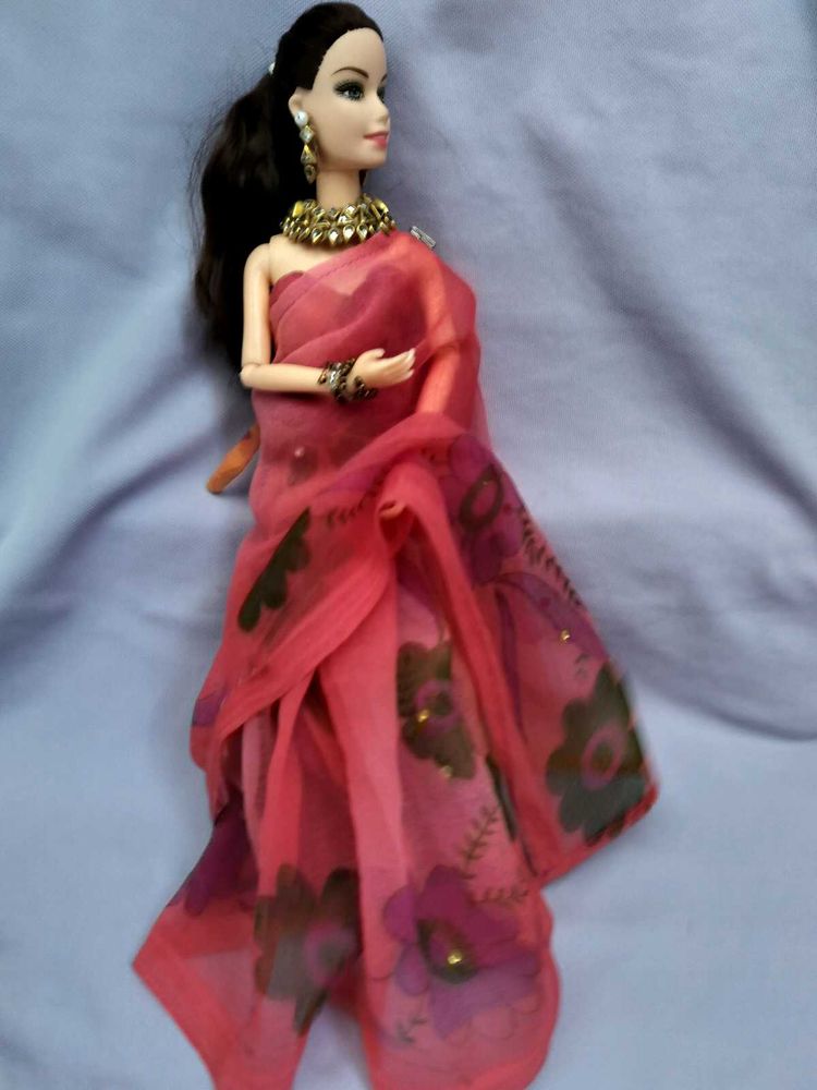 Cute Doll  saree