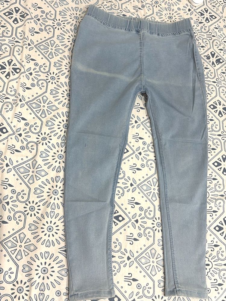 Light Blue Denim Jeggings