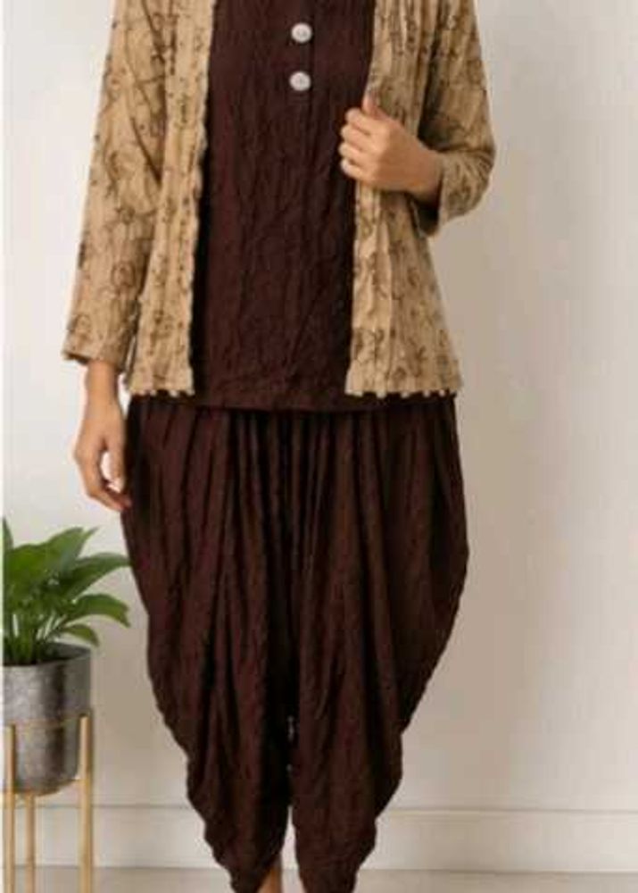 Designer Ethnic Dhoti Set