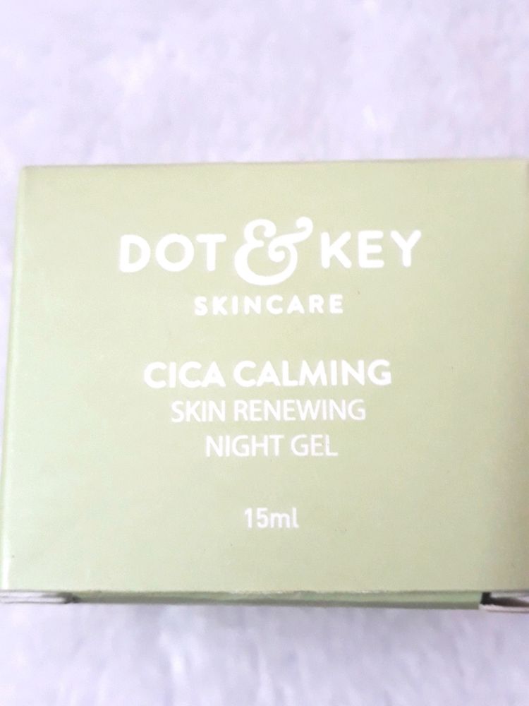 Dot &amp; Key CICA Calming Skin Renewing Night Gel | F