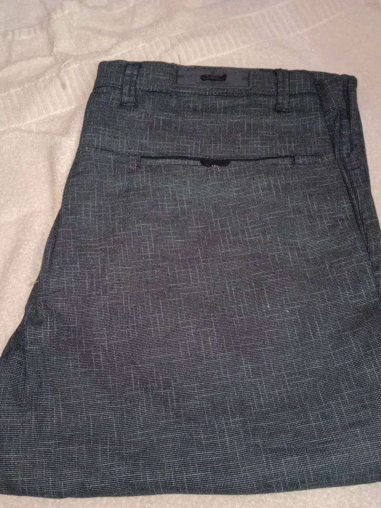 Cotton Pant Blue