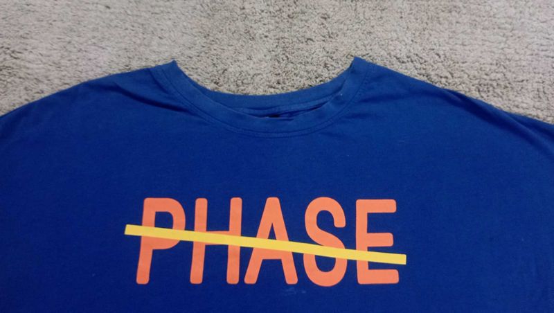 Blue Graphic Tee