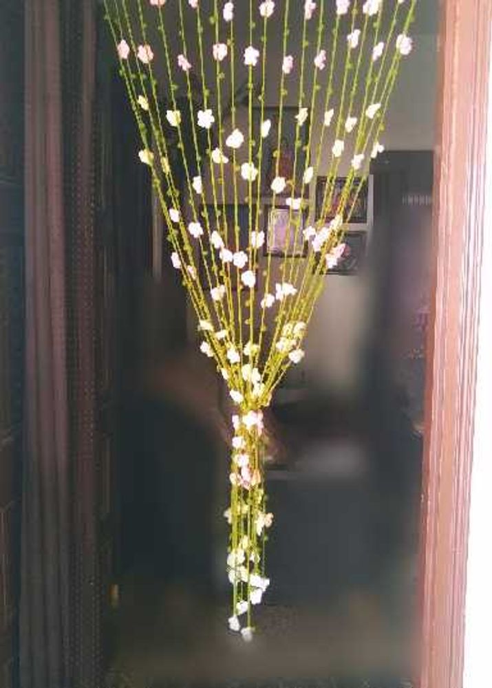 Decorative crochet Door Hanging with flowers