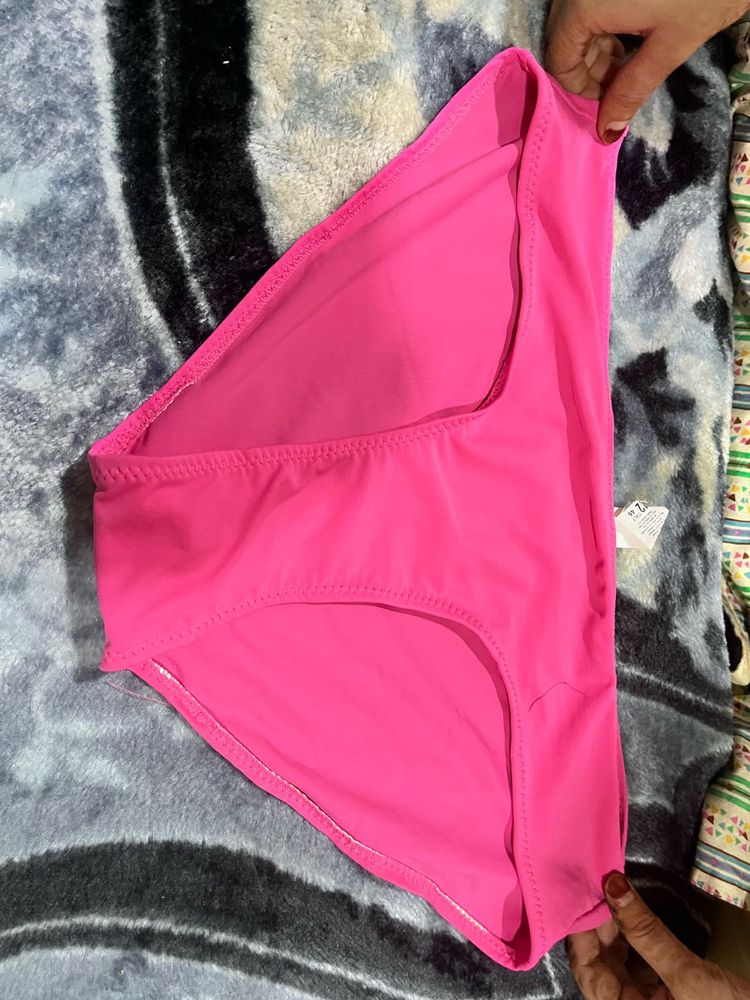 Pink Swim Bikini Bottom