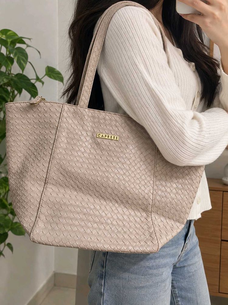Caprese Woven Tote Bag