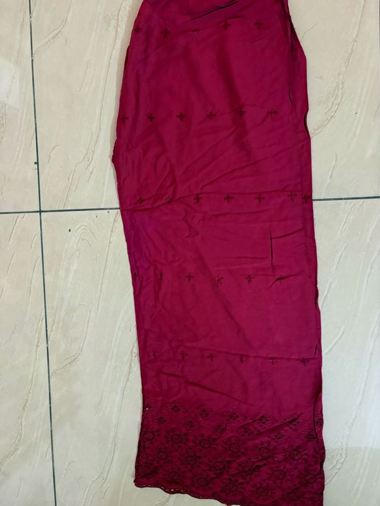 Beautiful Embroidered Palazzo Pants