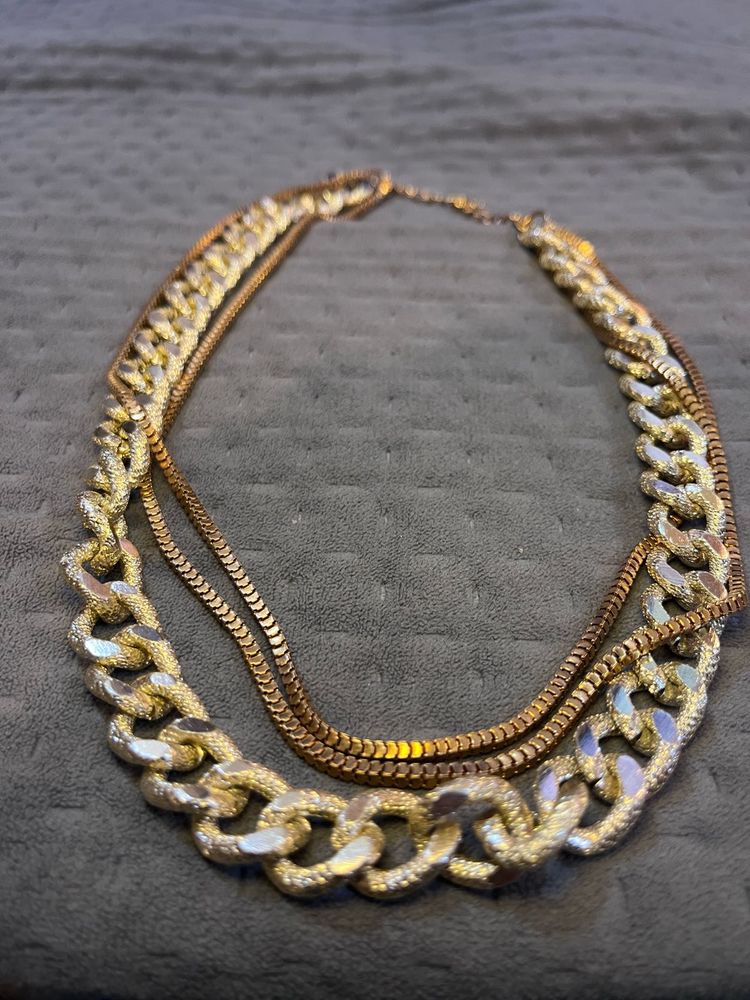 Double Layer Pearl Necklace