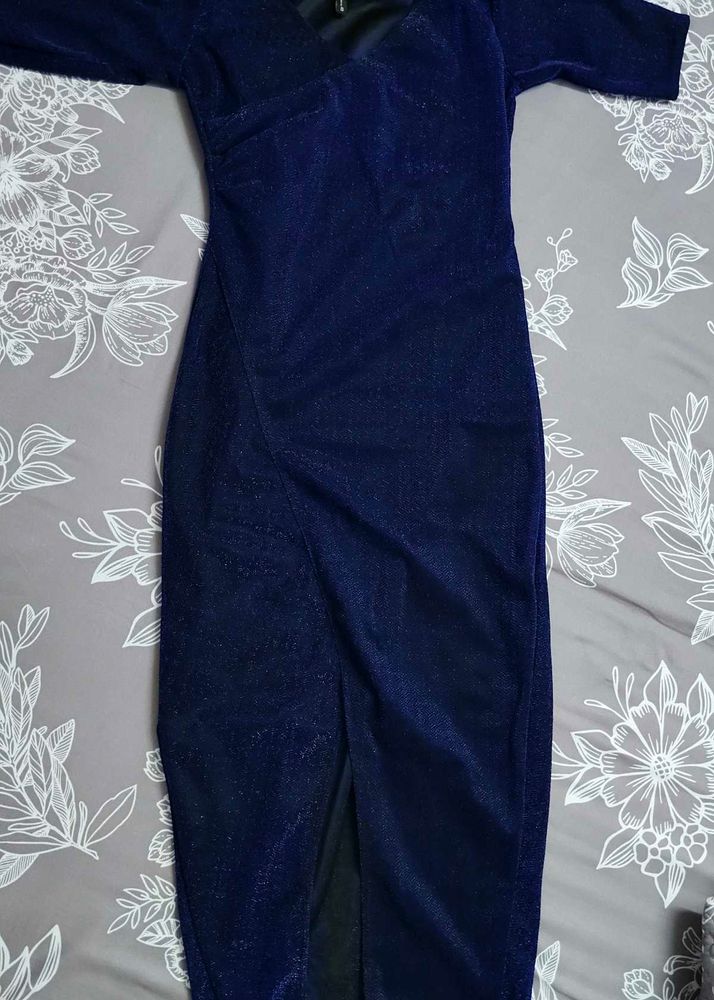 Navy Blue Bodycon Dress ✨