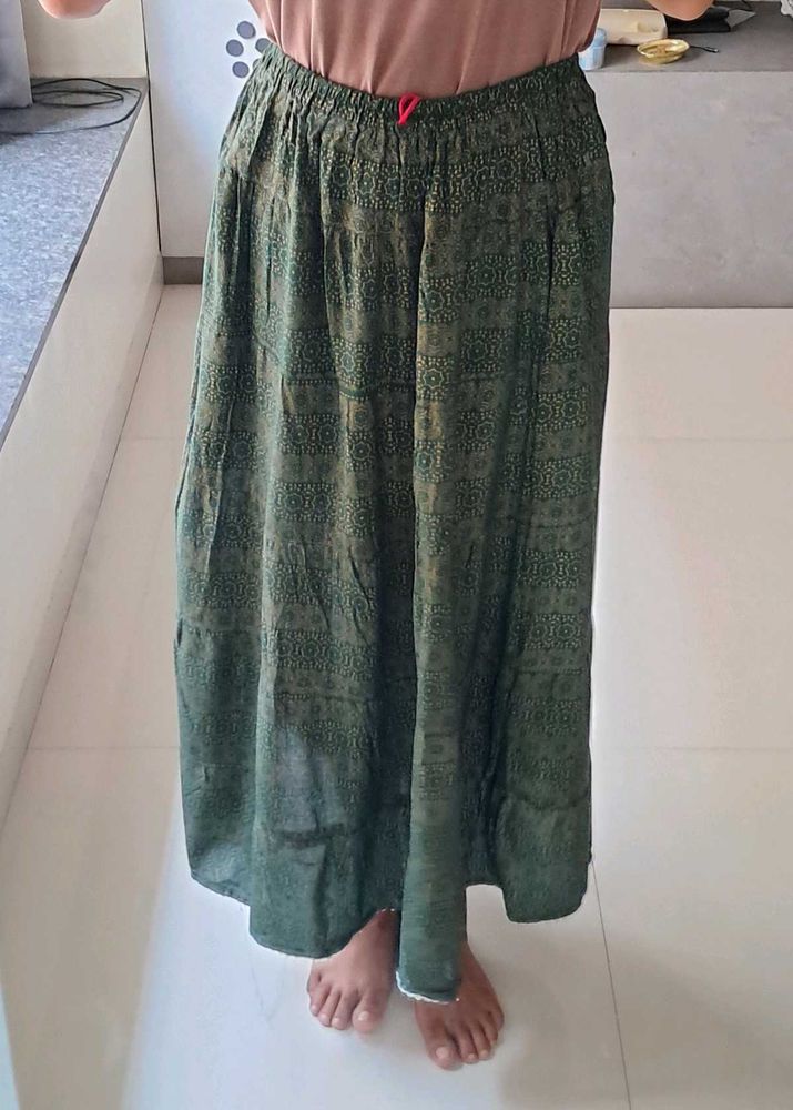 Bohemian Print Maxi Skirt