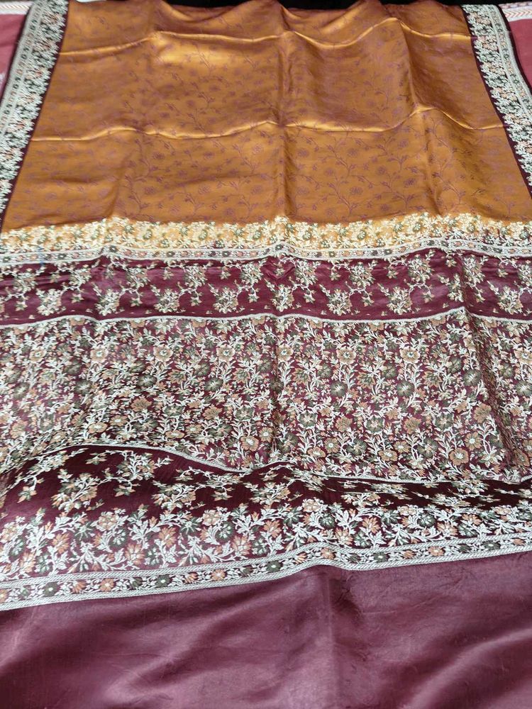 mulberry silk tanchui banarsi saree