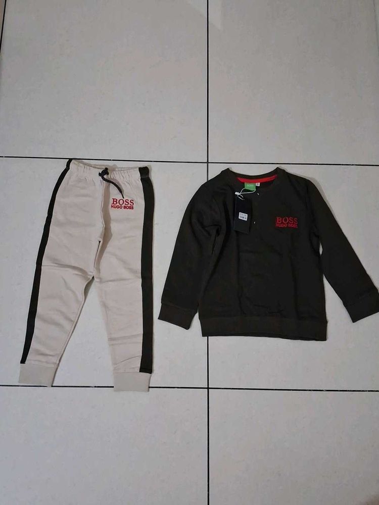 5-6 year BOSS Tracksuit Set