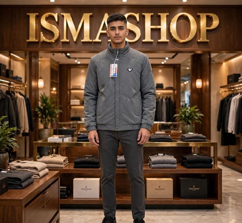 Men's Stylish Grey Jacket