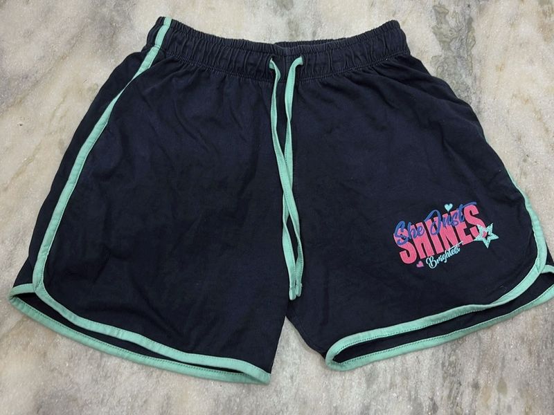 Navy Blue Dolphin Shorts