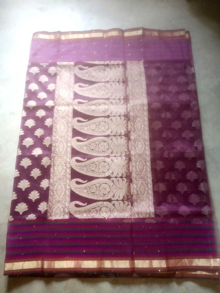 New Saree &amp;16 red bangles